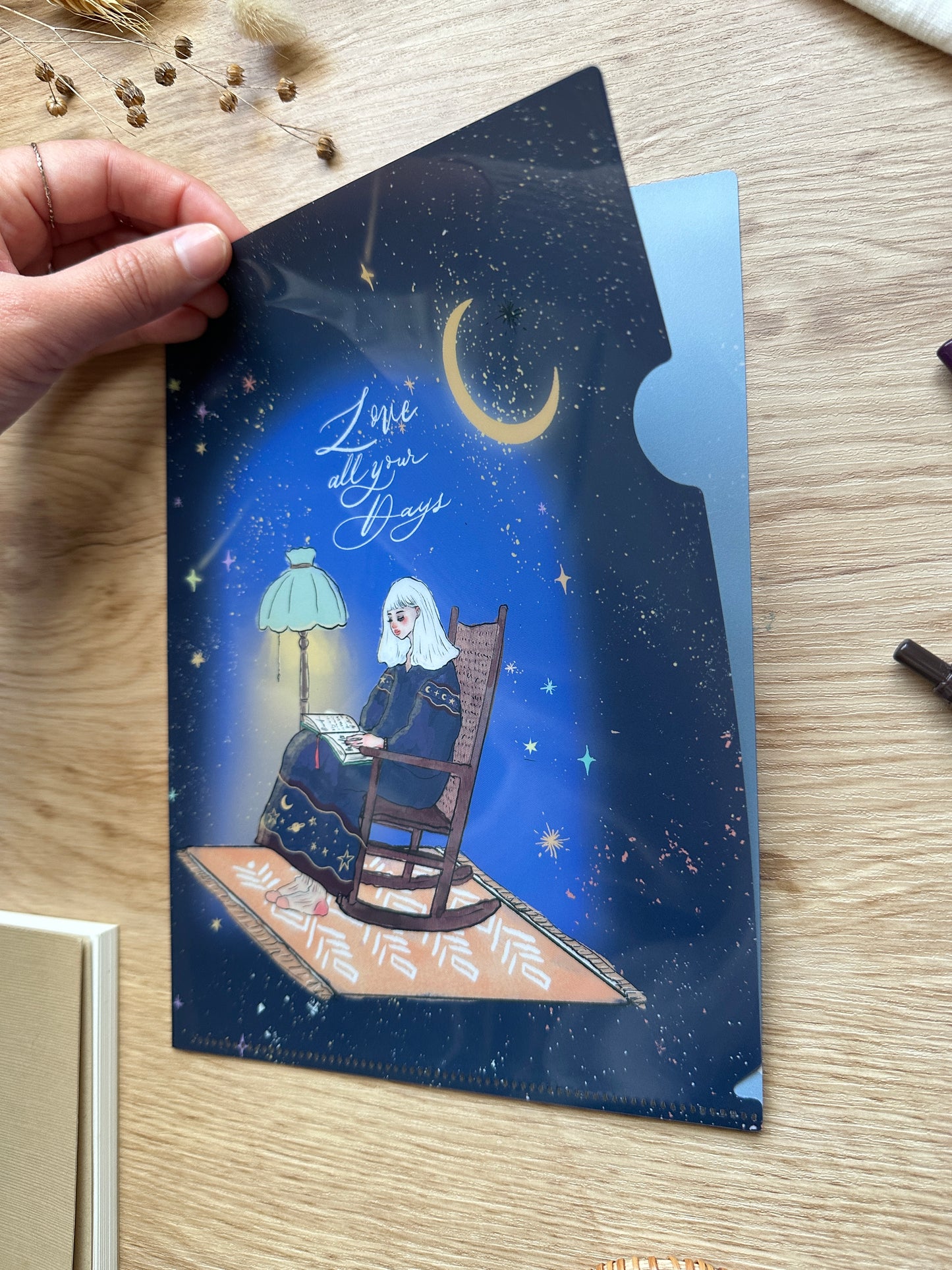 (NEW) Moonlit Nights | A5 Folder