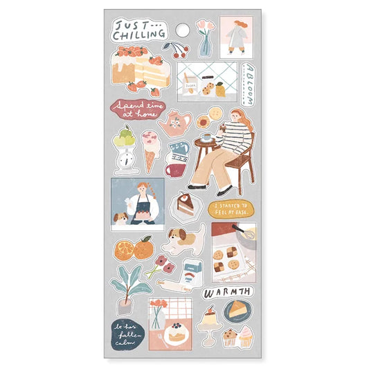 (NEW) Just Chilling - Let’s make a snack | Sticker Sheet