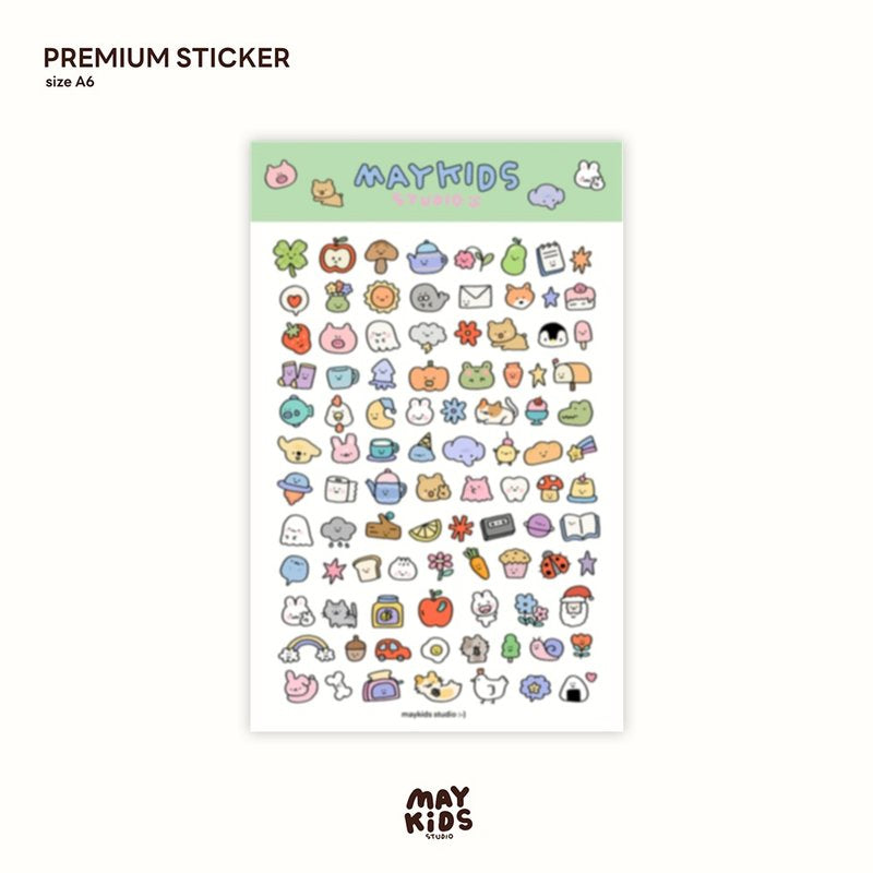 (NEW) Maykids Emoji 4 | Sticker Sheet