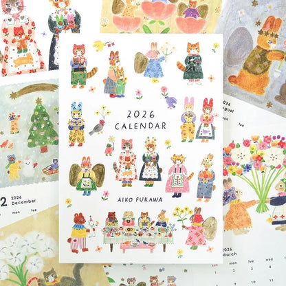 (NEW) Cozyca - Aiko Fukawa 2026 Calendar