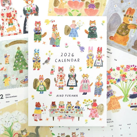 (NEW) Cozyca - Aiko Fukawa 2026 Calendar