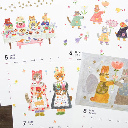 (NEW) Cozyca - Aiko Fukawa 2026 Calendar