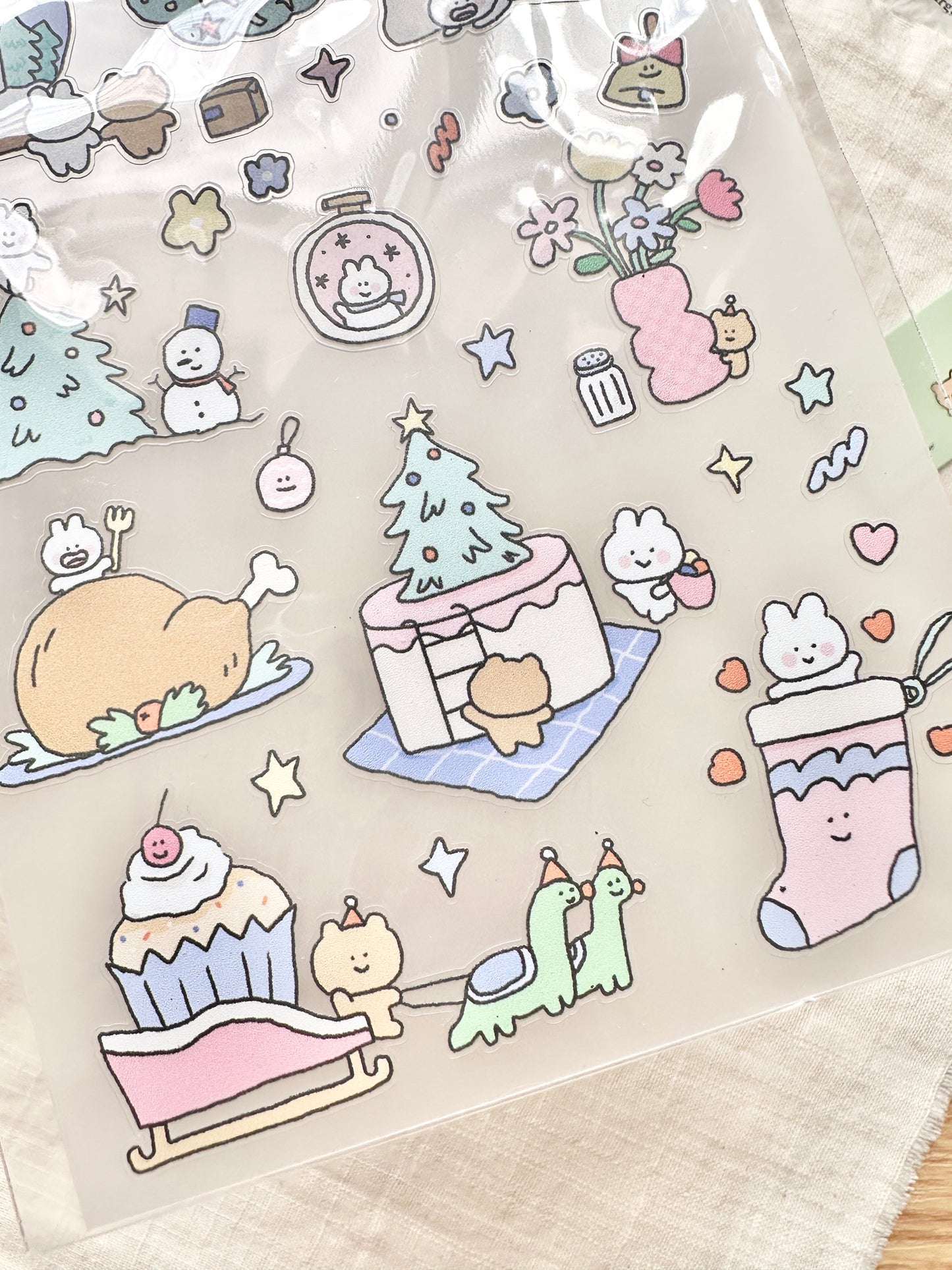 (NEW) Maykids Christmas | Sticker Sheet - 2 designs