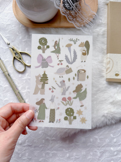 Ivy Snow - Dancing In The Forest | Transfer Sticker