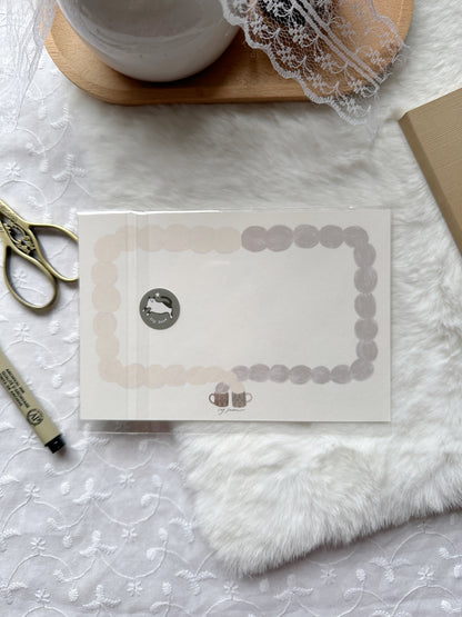 Ivy Snow - Twin’s Tea Time | Postcard