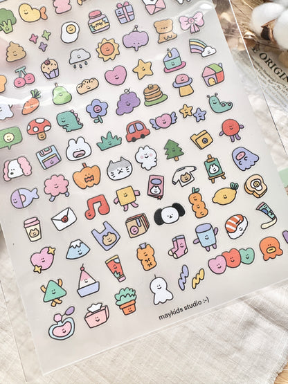 (NEW) Maykids Emoji 1 | Sticker Sheet