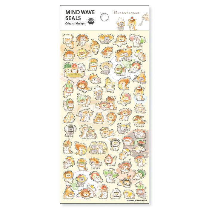 (NEW) OKABURINEKO cat | Sticker Sheet