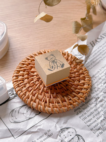 Bear | Wooden Rubber Stamp