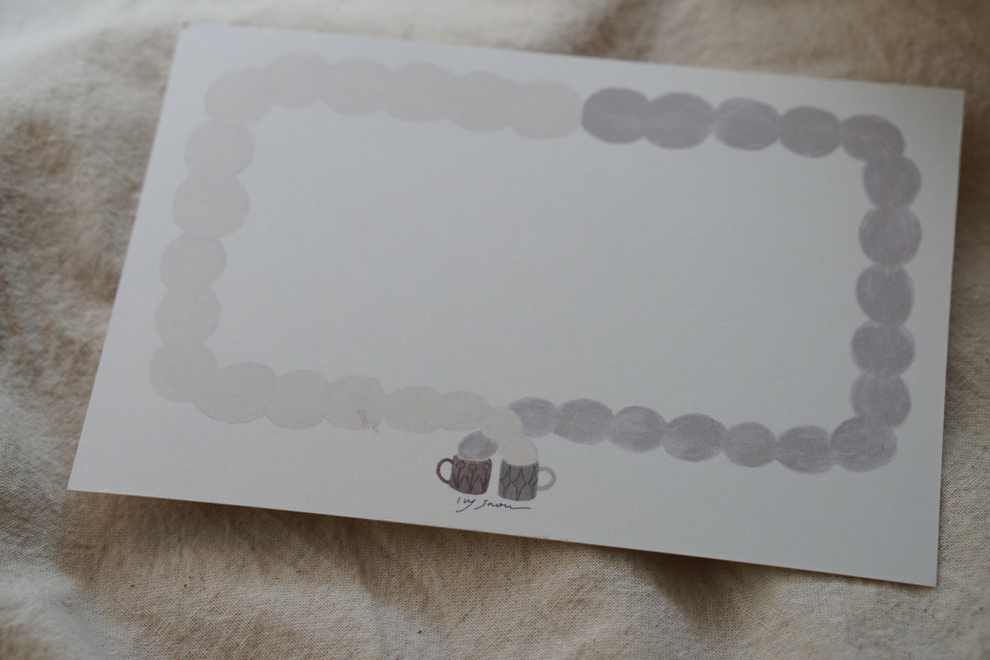 Ivy Snow - Twin’s Tea Time | Postcard