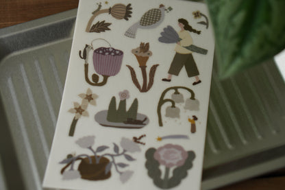 Ivy Snow - Pastoral Poetry | Transfer Sticker