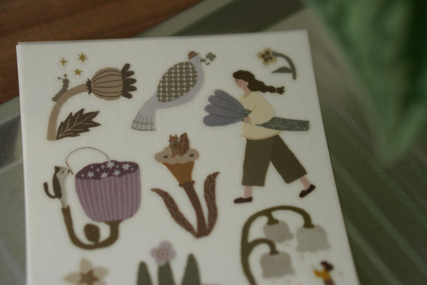 Ivy Snow - Pastoral Poetry | Transfer Sticker