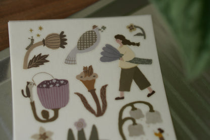 Ivy Snow - Pastoral Poetry | Transfer Sticker