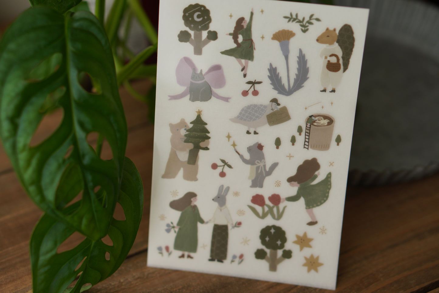 Ivy Snow - Dancing In The Forest | Transfer Sticker