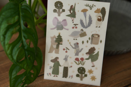 Ivy Snow - Dancing In The Forest | Transfer Sticker