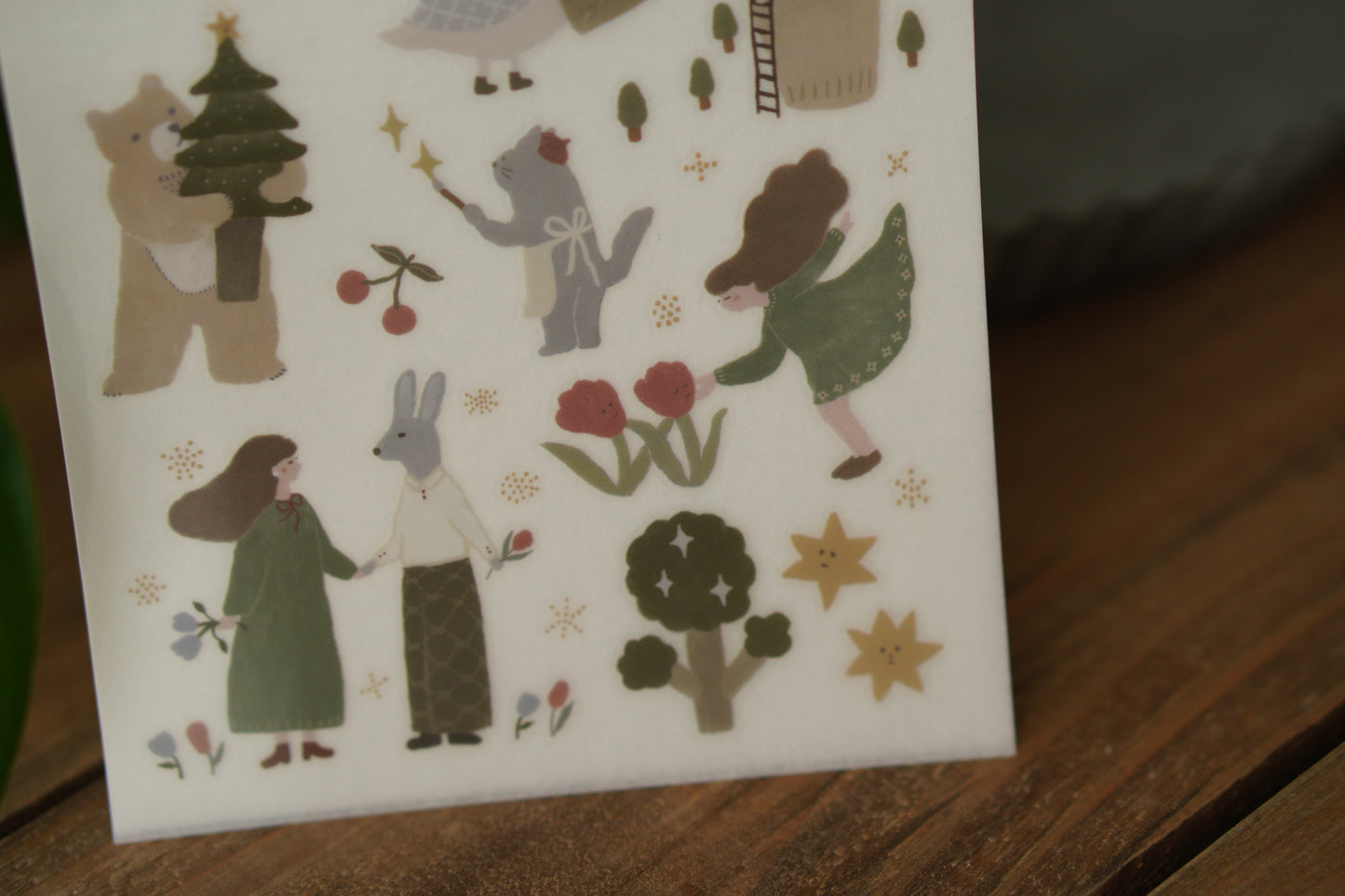 Ivy Snow - Dancing In The Forest | Transfer Sticker