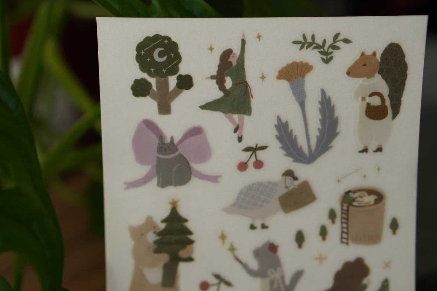 Ivy Snow - Dancing In The Forest | Transfer Sticker