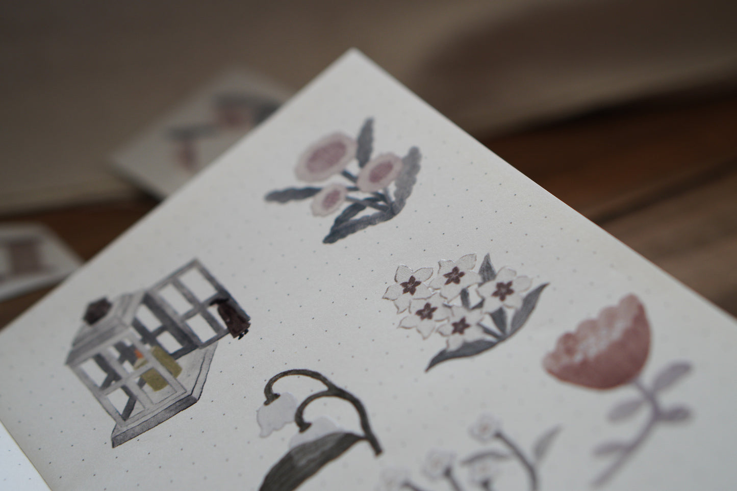 Ivy Snow - The Afternoon's Garden | Transfer Stickers (set of 2)