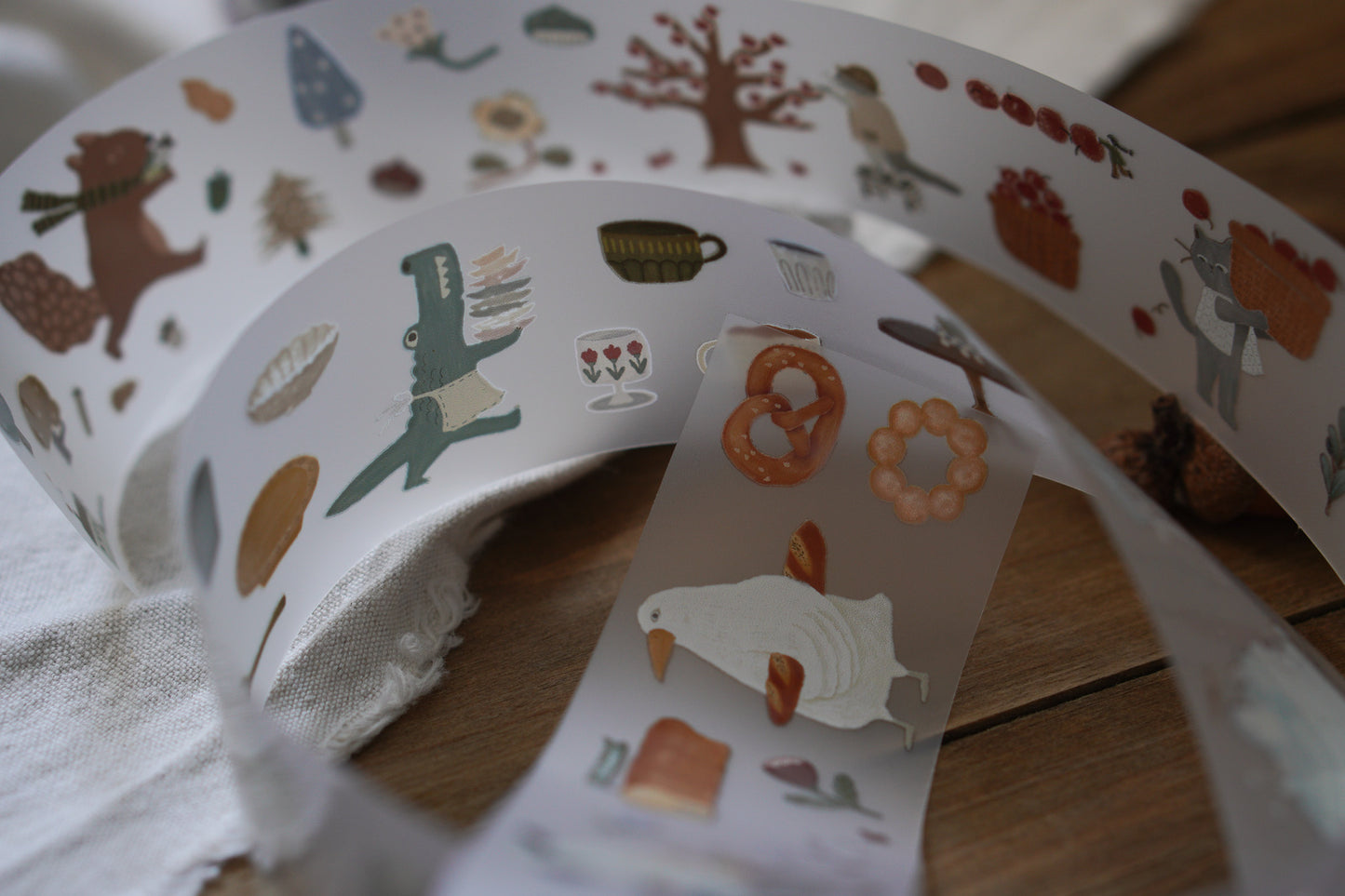 Ivy Snow - The Forest Kitchen | PET Tape Stickers