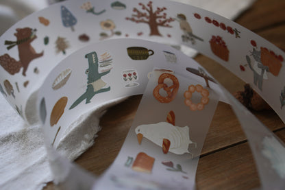 Ivy Snow - The Forest Kitchen | PET Tape Stickers
