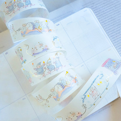 (NEW) Dodolulu - Embrace The Joy | Foil Washi Tape