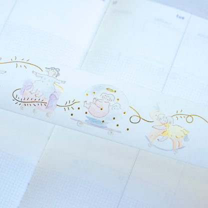 (NEW) Dodolulu - Embrace The Joy | Foil Washi Tape