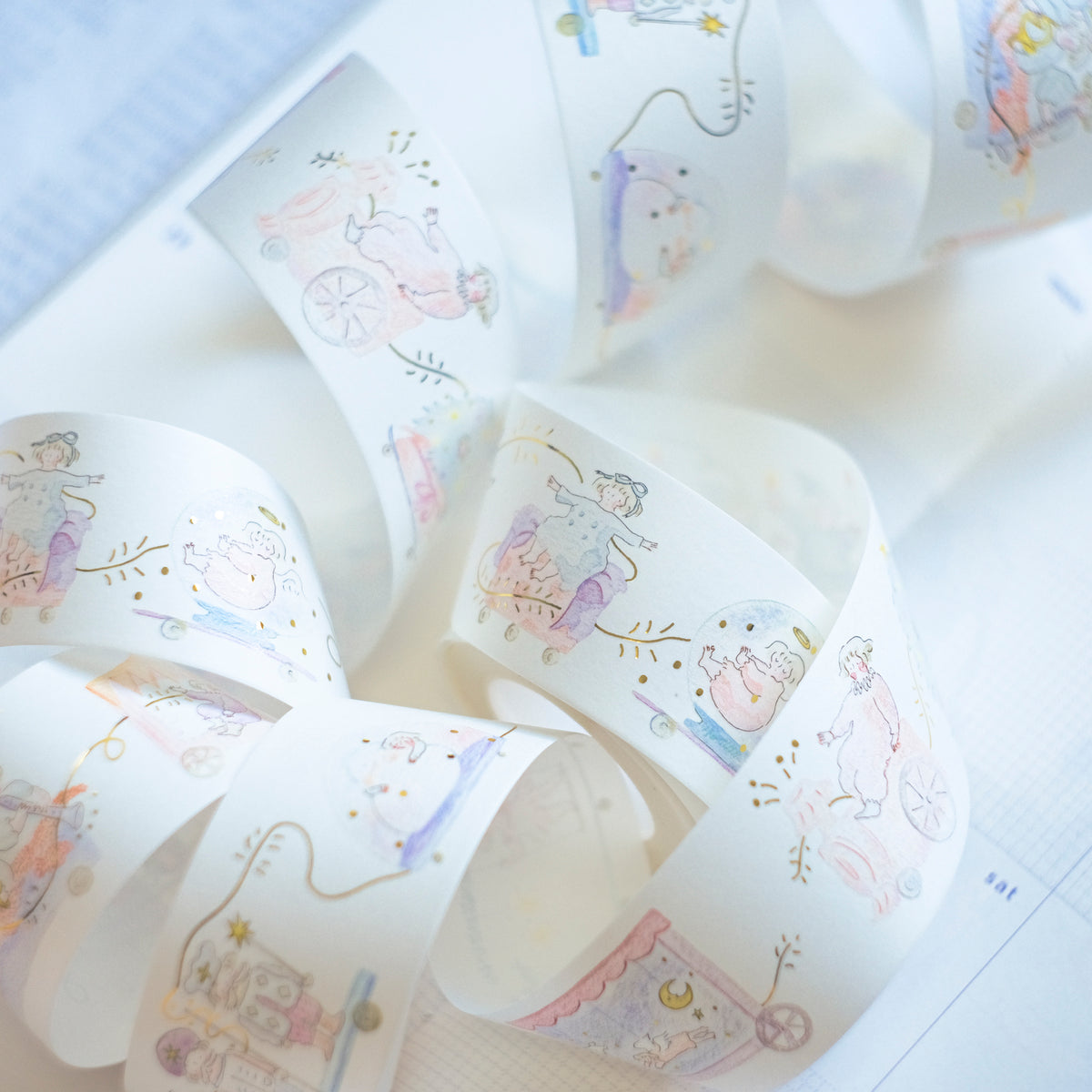 (NEW) Dodolulu - Embrace The Joy | Foil Washi Tape