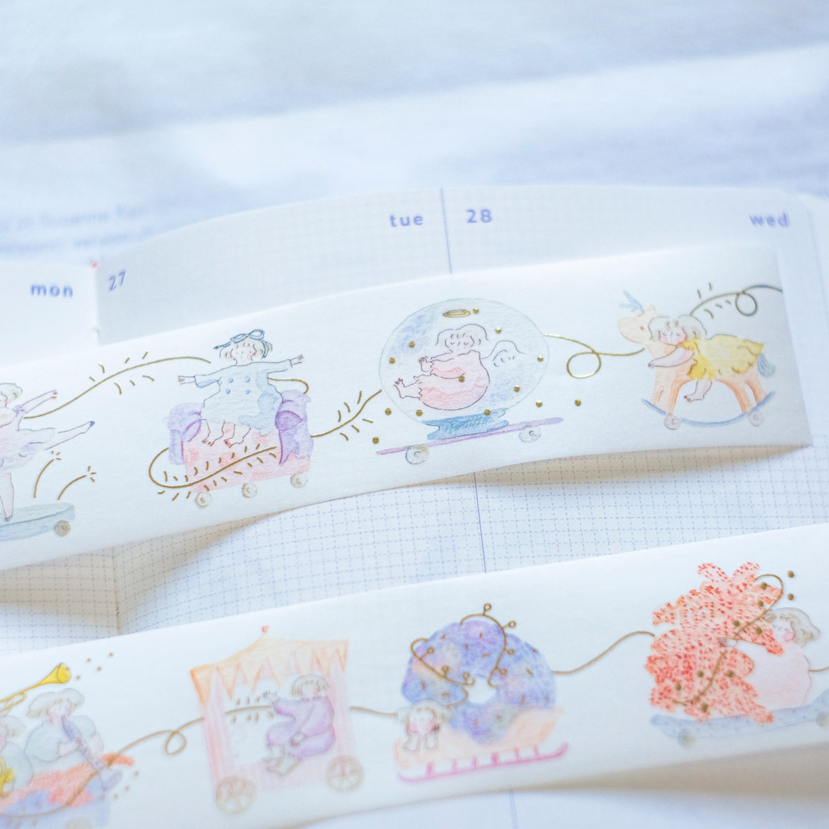 (NEW) Dodolulu - Embrace The Joy | Foil Washi Tape