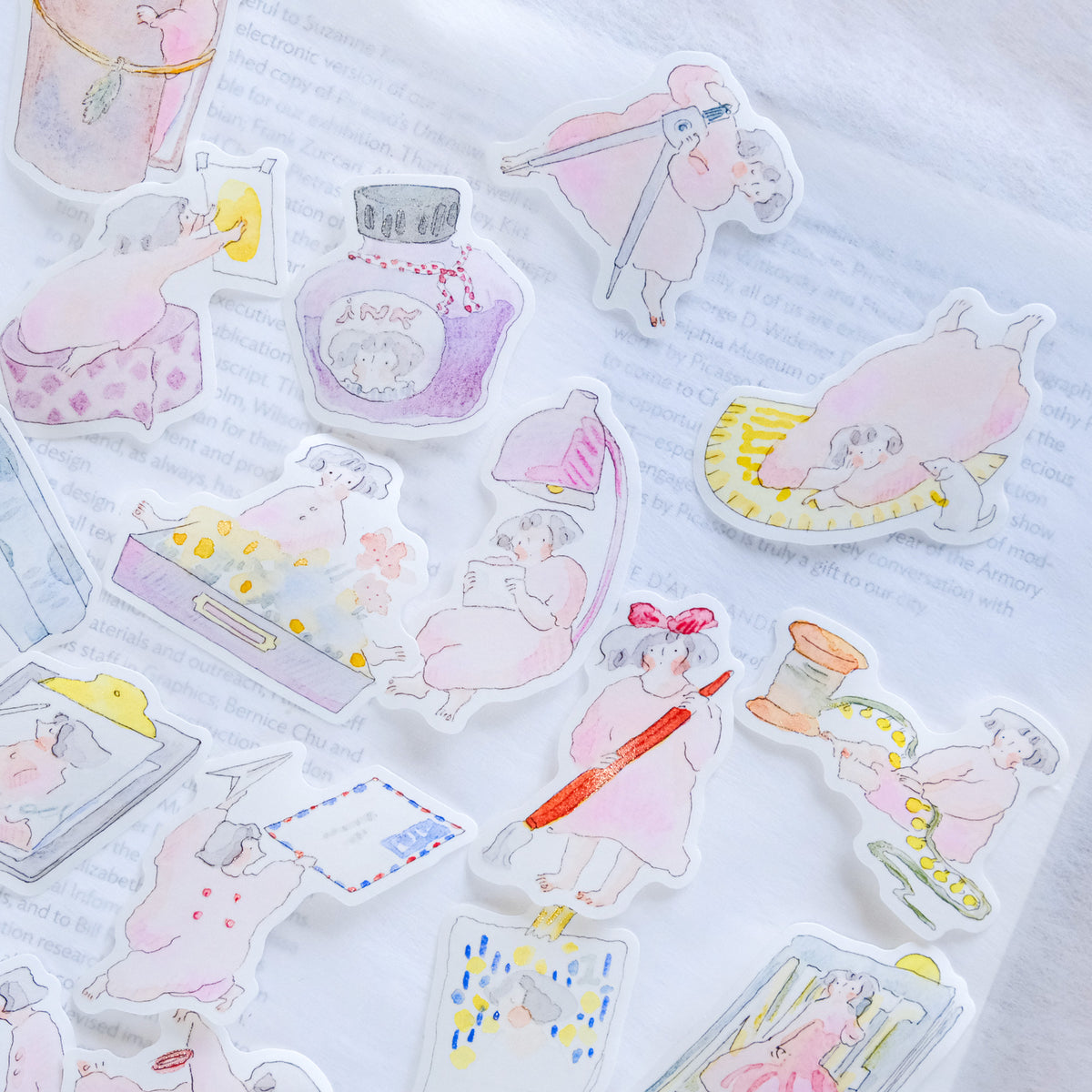 (NEW) Dodolulu - Secret Message | Matchbox Flake Stickers