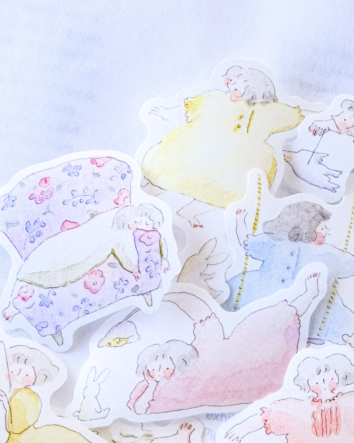(NEW) Dodolulu - Lazy Day Comforts | Matchbox Flake Stickers