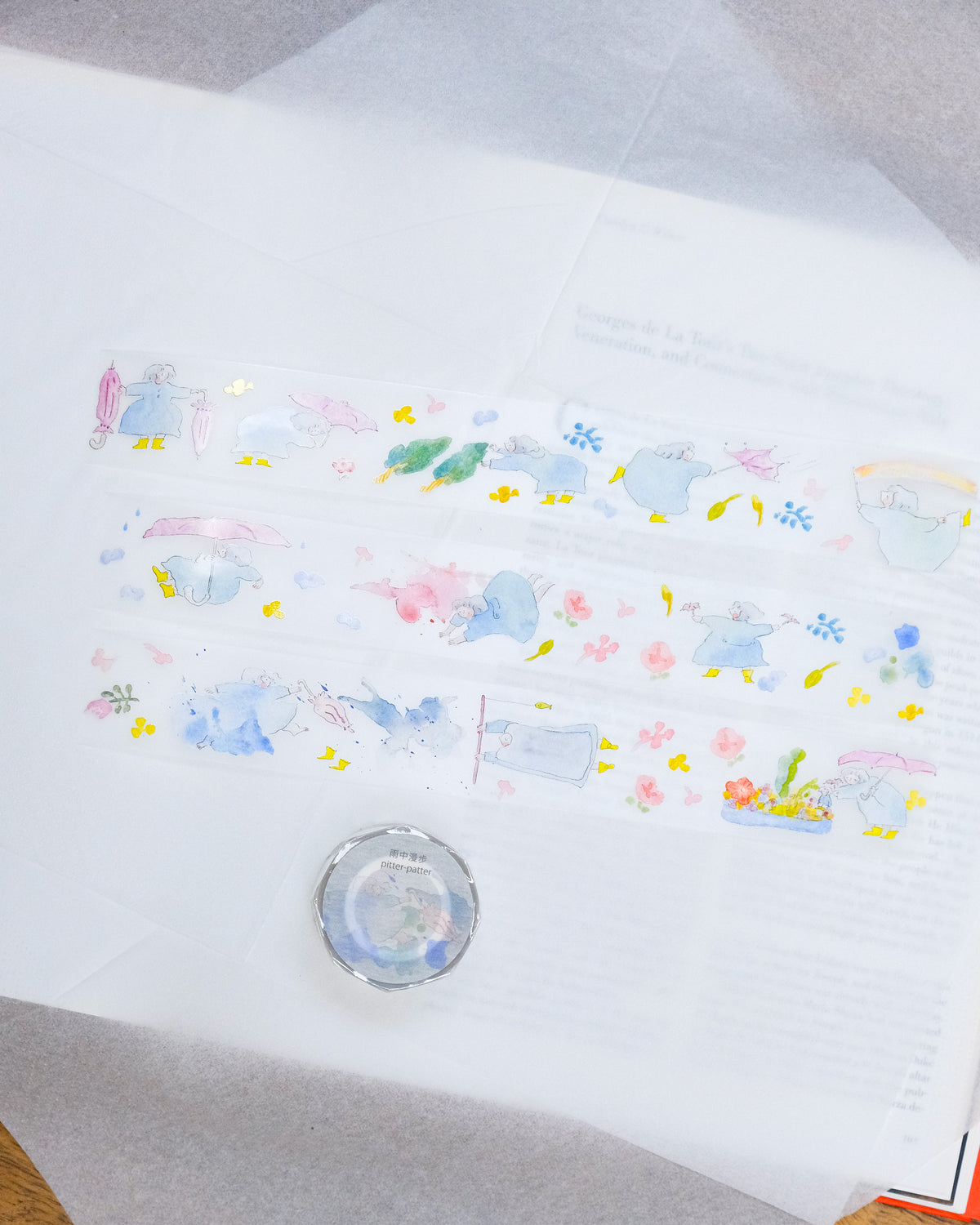 (NEW) Dodolulu - Pitter-patter | PET Tape Stickers