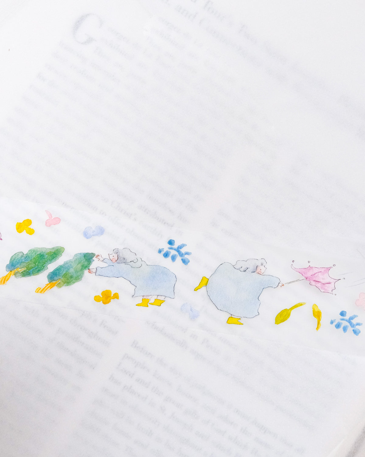 (NEW) Dodolulu - Pitter-patter | PET Tape Stickers