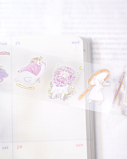 (NEW) Dodolulu - Doremi. As if by Magic | Pre-Cut Foil PET Tape Stickers
