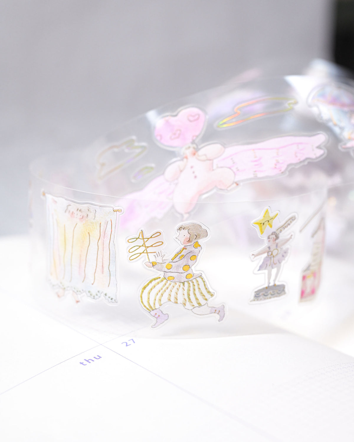 (NEW) Dodolulu - Doremi. As if by Magic | Pre-Cut Foil PET Tape Stickers