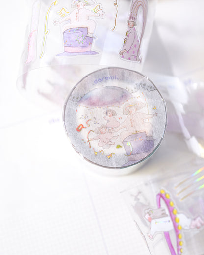 (NEW) Dodolulu - Doremi. As if by Magic | Pre-Cut Foil PET Tape Stickers