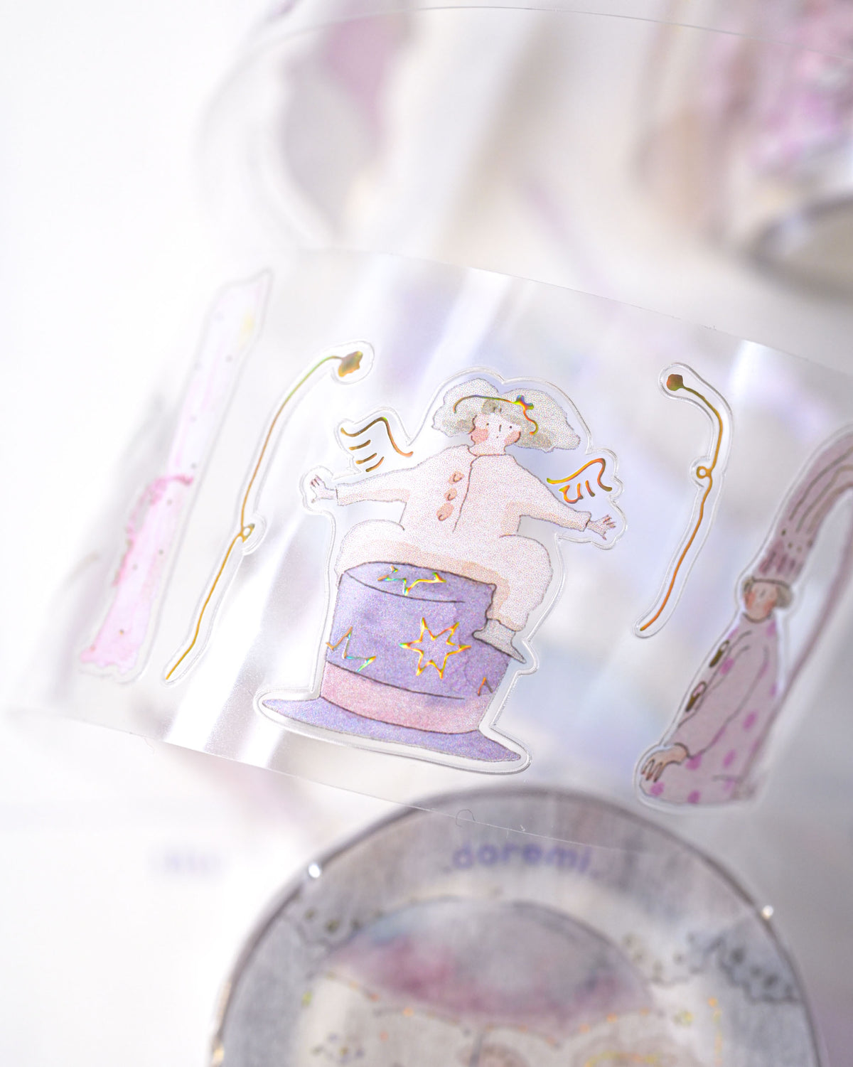 (NEW) Dodolulu - Doremi. As if by Magic | Pre-Cut Foil PET Tape Stickers