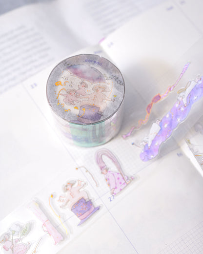 (NEW) Dodolulu - Doremi. As if by Magic | Pre-Cut Foil PET Tape Stickers