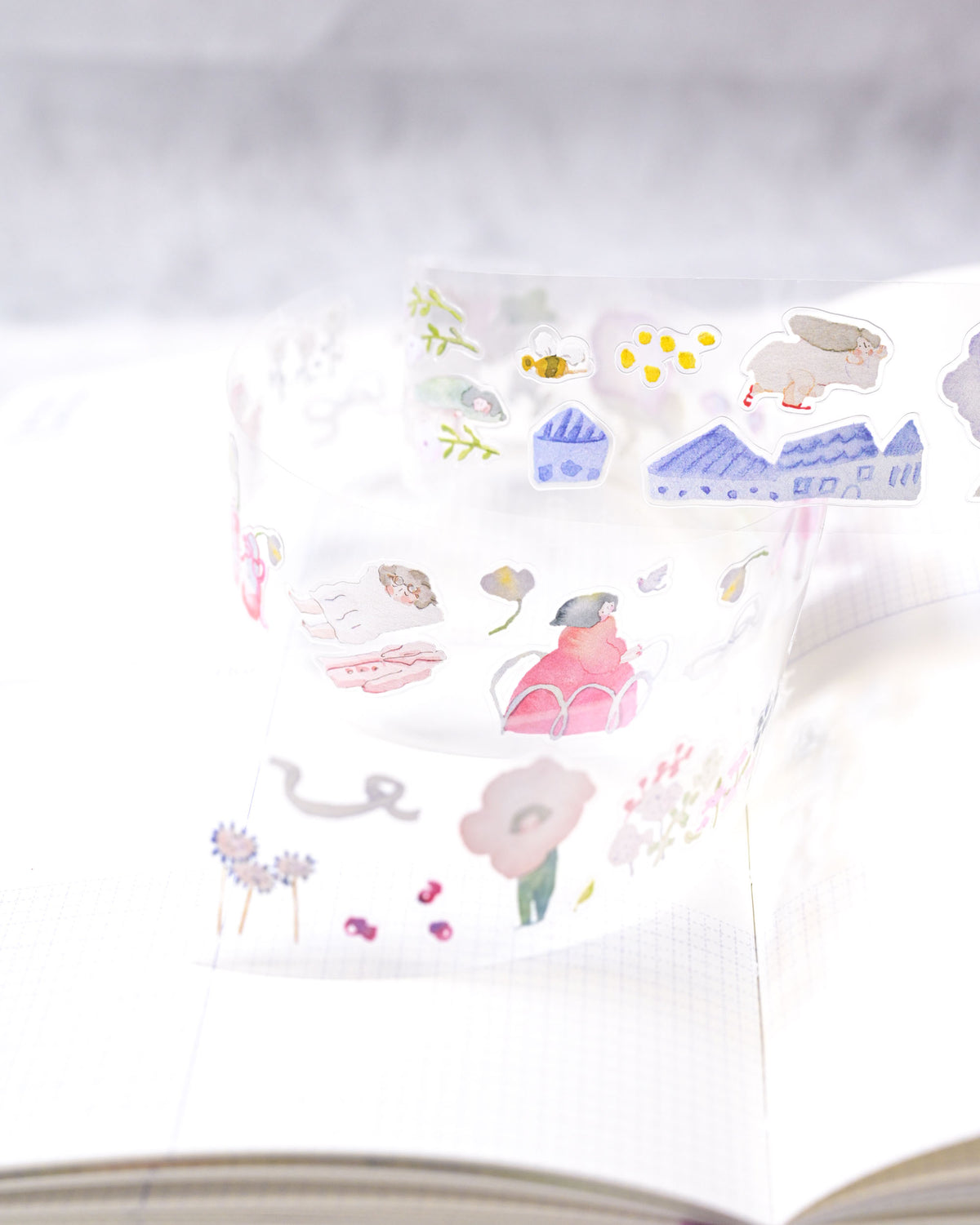 (NEW) Dodolulu - Doremi. When Birds Sing  | Pre-Cut PET Tape Stickers