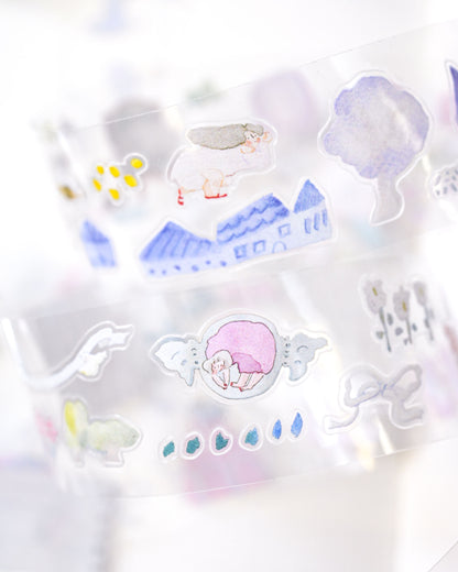 (NEW) Dodolulu - Doremi. When Birds Sing  | Pre-Cut PET Tape Stickers