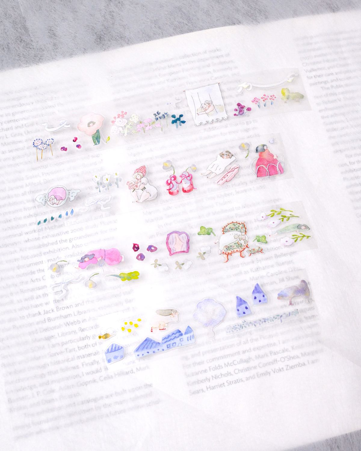 (NEW) Dodolulu - Doremi. When Birds Sing  | Pre-Cut PET Tape Stickers