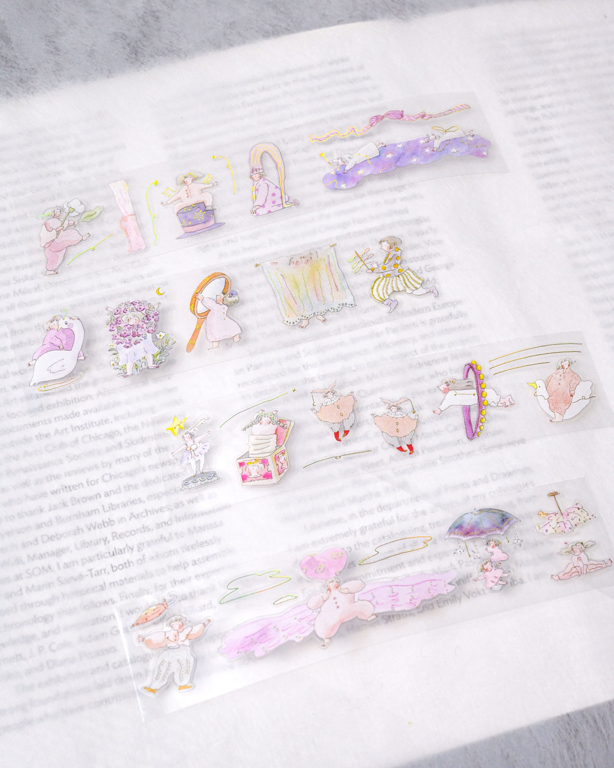(NEW) Dodolulu - Doremi. As if by Magic | Pre-Cut Foil PET Tape Stickers