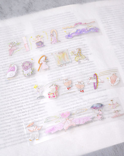 (NEW) Dodolulu - Doremi. As if by Magic | Pre-Cut Foil PET Tape Stickers