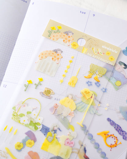 (NEW) Dodolulu - An Afternoon | Matte Sticker Sheet