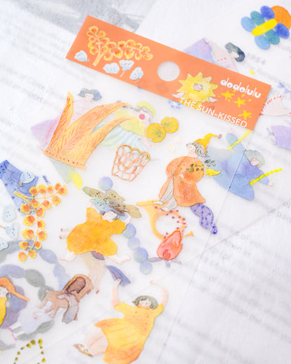 (NEW) Dodolulu - The Sun-kissed | Matte Sticker Sheet