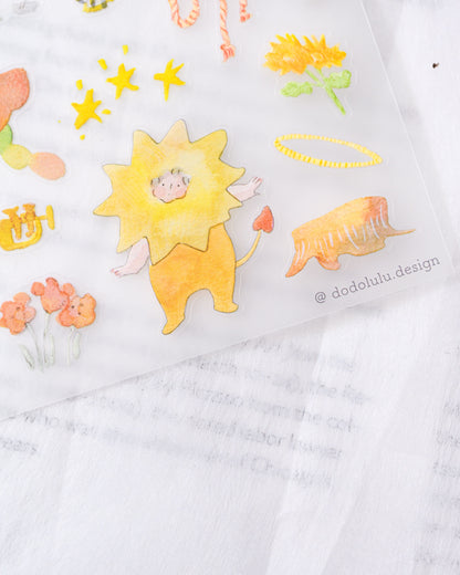 (NEW) Dodolulu - The Sun-kissed | Matte Sticker Sheet