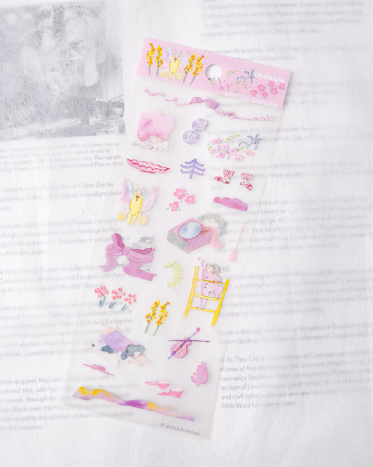 (NEW) Dodolulu - British Garden | Matte Sticker Sheet