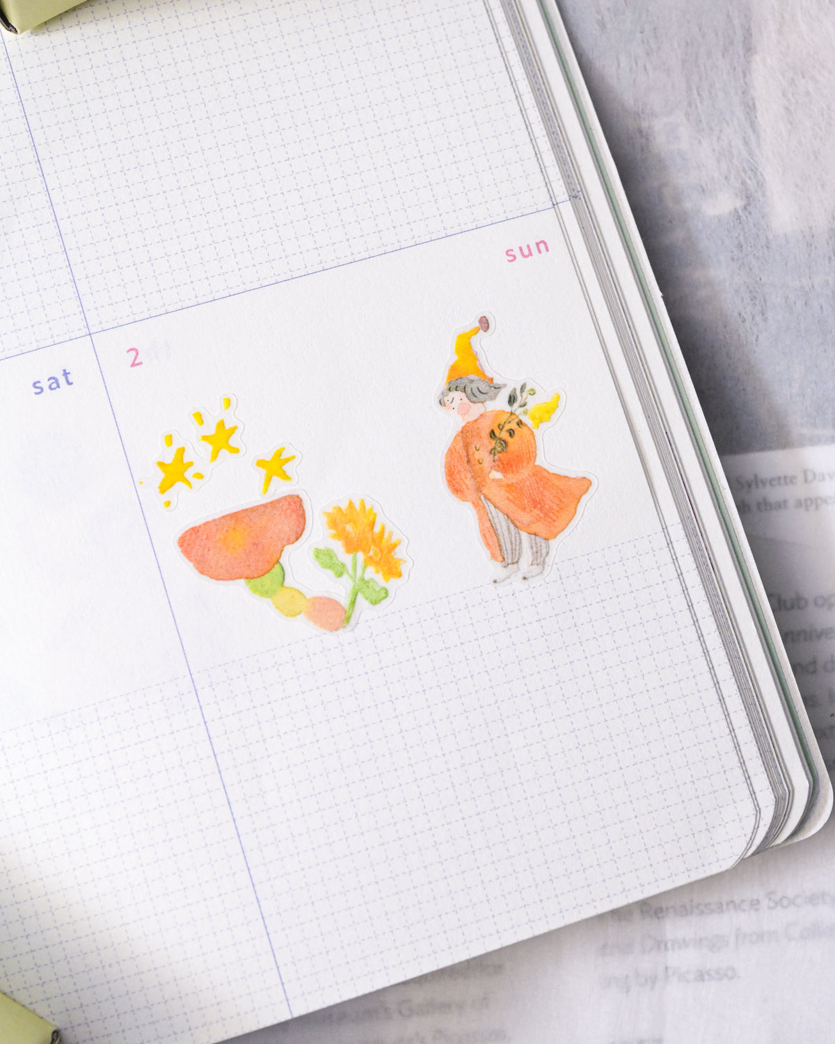 (NEW) Dodolulu - The Sun-kissed | Matte Sticker Sheet