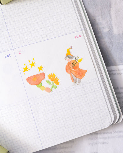 (NEW) Dodolulu - The Sun-kissed | Matte Sticker Sheet