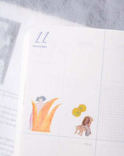 (NEW) Dodolulu - The Sun-kissed | Matte Sticker Sheet