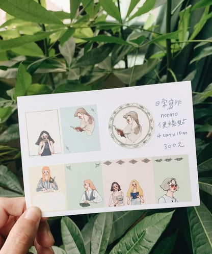 Daily Writing | Memo Sticker Tape (10m)