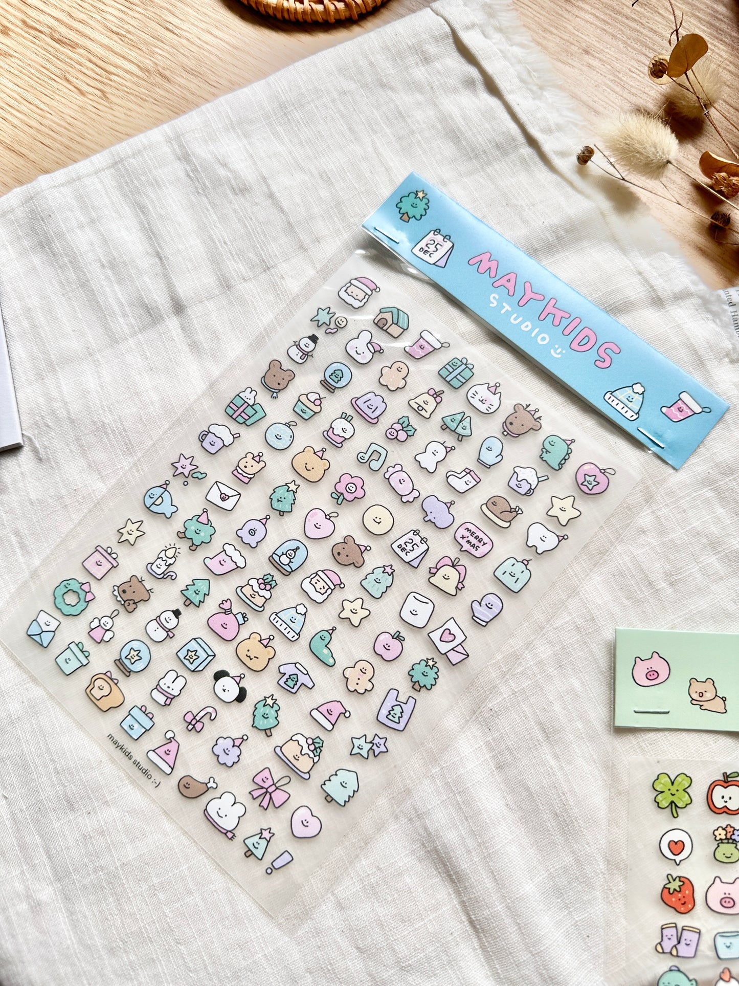 (NEW) Maykids Christmas | Sticker Sheet - 2 designs